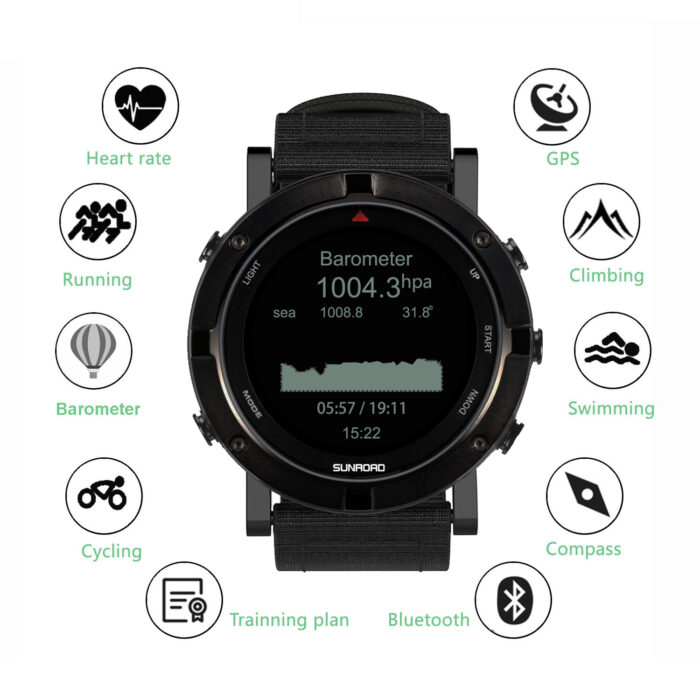 Men's Digital GPS Outdoor Sports Watch - Image 4
