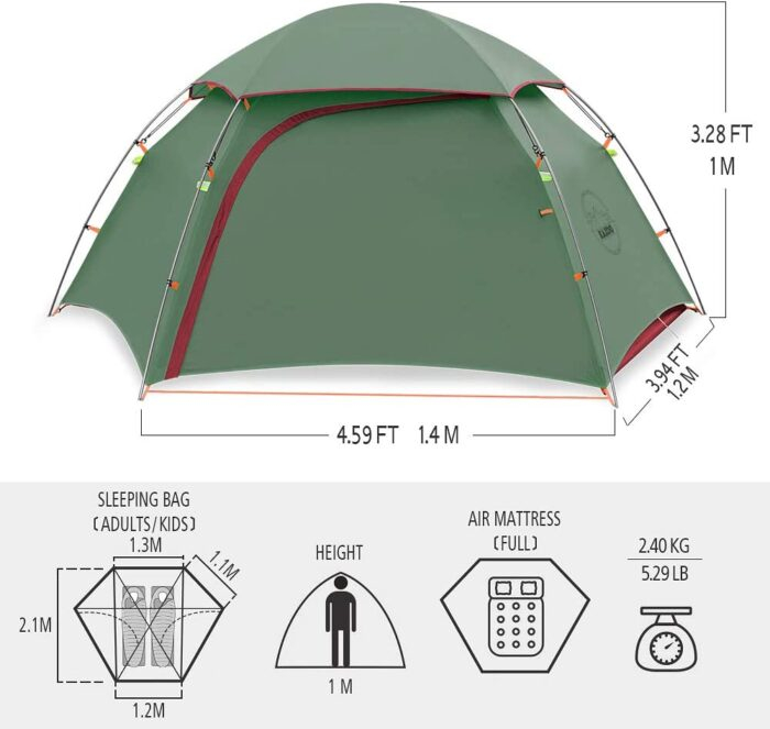 Ultralight Tent Waterproof Backpacking (1 Person) - Image 15