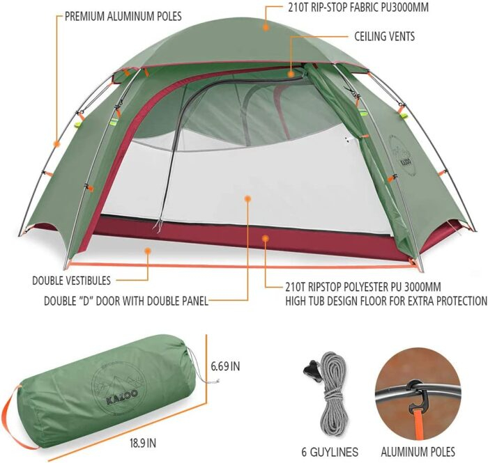 Ultralight Tent Waterproof Backpacking (1 Person) - Image 16