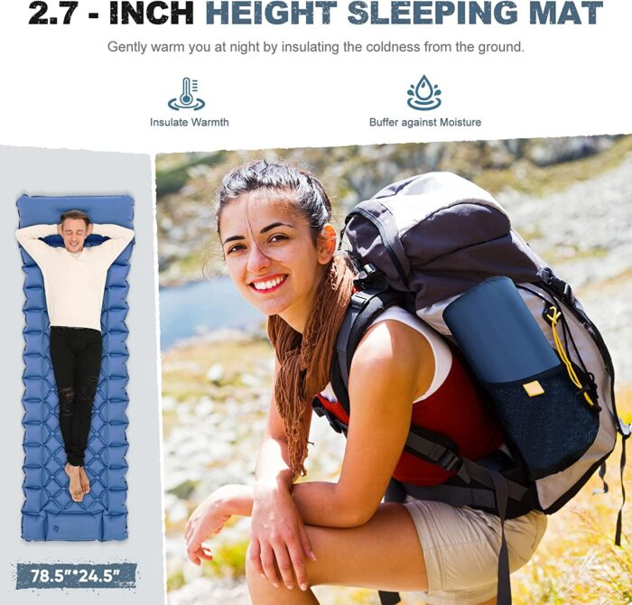 Ultralight Sleeping Inflatable Camping Pad - Image 16