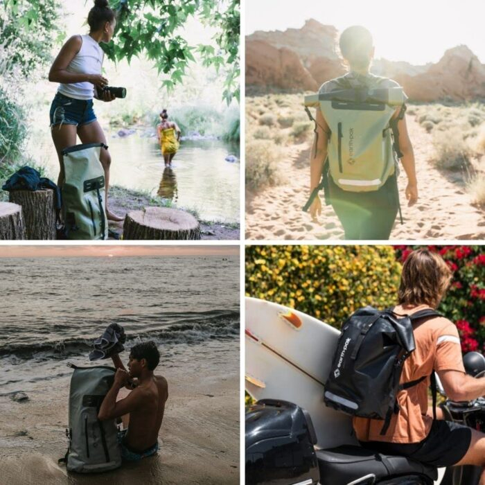 Heavy Duty Roll-Top Closure Waterproof Backpack: 35L / 55L - Image 28