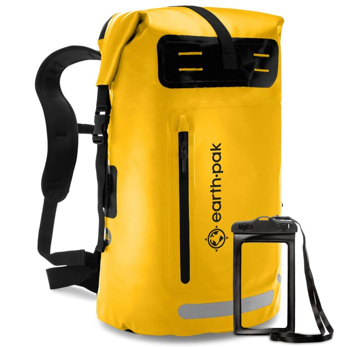 Heavy Duty Roll-Top Closure Waterproof Backpack: 35L / 55L - Image 7