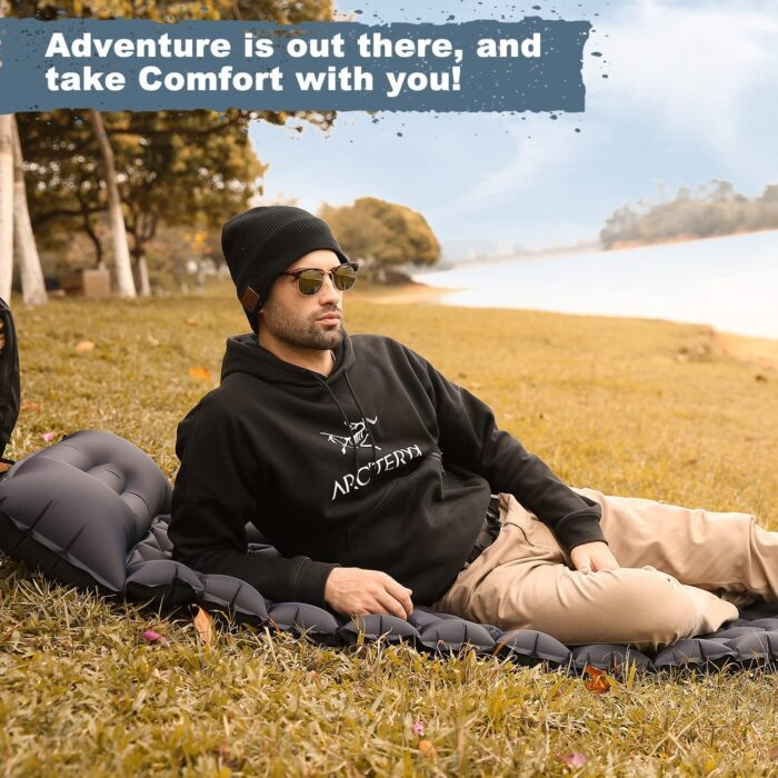 Ultralight Sleeping Inflatable Camping Pad - Image 13