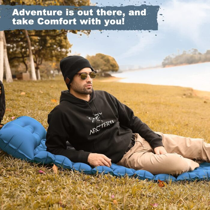 Ultralight Sleeping Inflatable Camping Pad - Image 20