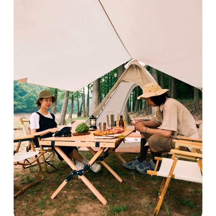 Luxury Pyramid Tent with Canopy Option - Image 3