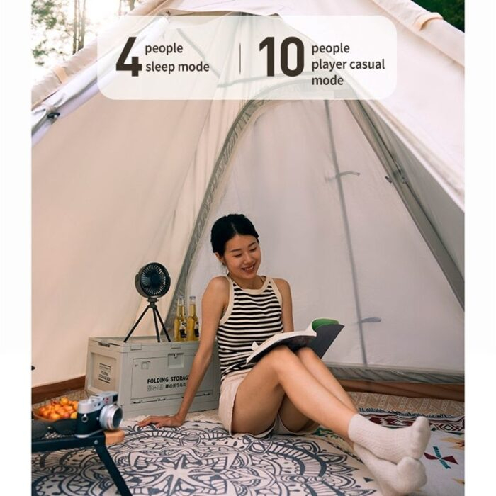 Luxury Pyramid Tent with Canopy Option - Image 5