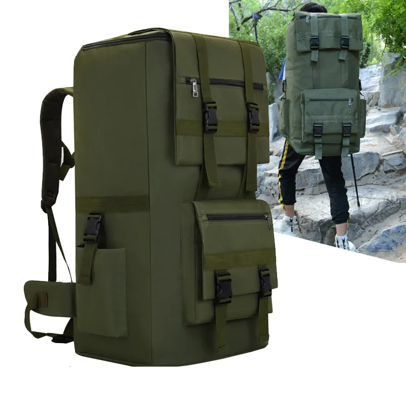 110L Large Army Outdoor Tactical Hiking Bag