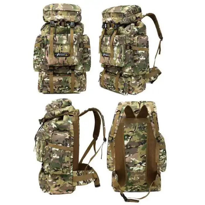 70L Molle Rucksack Tactical Mountaineering Camping Bag - Image 5