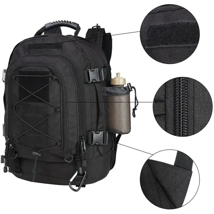 Extra Large 60L Water Resistant Tactical Backpack for Outdoor Adventure - Image 3