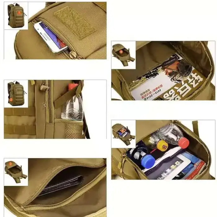 15L - 20L Small Tactical Waterproof Backpack - Image 4