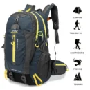 40L Tactical Trekking Pack with Waterproof Outdoor Design