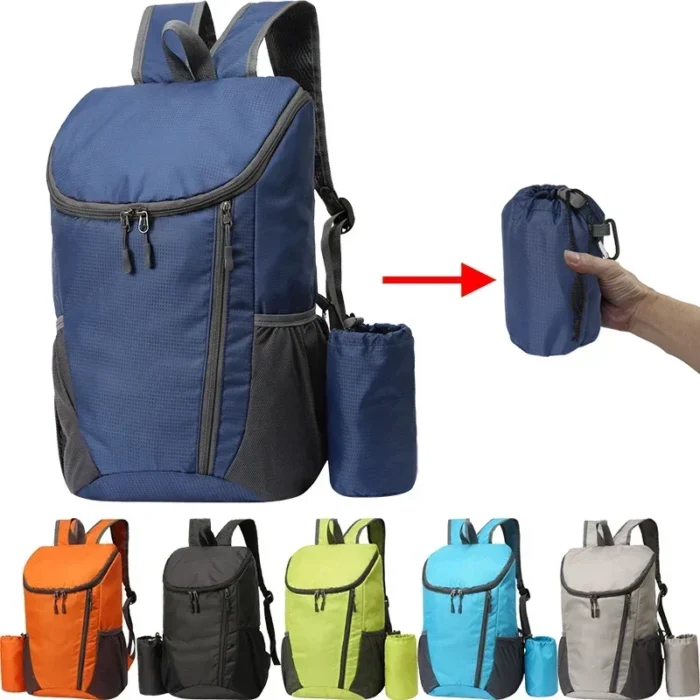 20L Packable Daypack with Waterproof Foldaway Design - Image 2