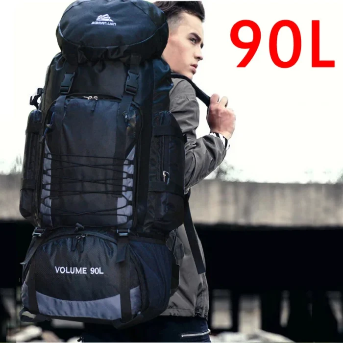 90L Military-Style Travel & Mountaineering Backpack - Image 2