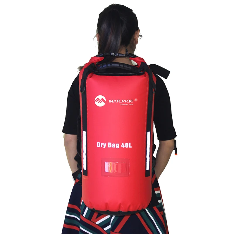 kf-S3993b93371fa4df3bec012f48c186cc7w-30L-40L-PVC-Waterproof-Dry-Bag-Boating-Diving-Man-Women-Beach-Swimming-Bag-Rafting-Ocean-Water 30L/40L Floating Dry Sack for Water Adventures - Image 1
