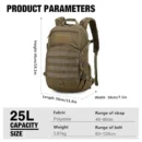 Compact Tactical Molle Backpack for Hiking & Travel - Image 3