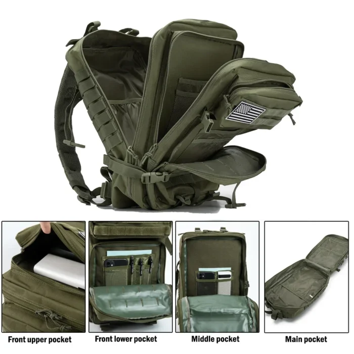 45L Tactical Adventure Pack with Laptop Compartment - Image 5