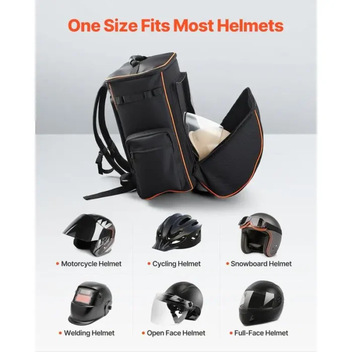 35L Welding Gear Backpack with Helmet Storage & Multi-Compartment Design - Image 6