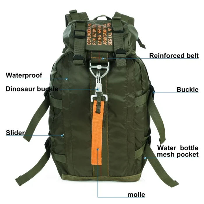 Lightweight Tactical Daypack for Trail, Range & Daily Carry - Image 3
