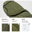 3-Season Mummy-Style Sleeping Bag for Outdoor Adventures - Image 5