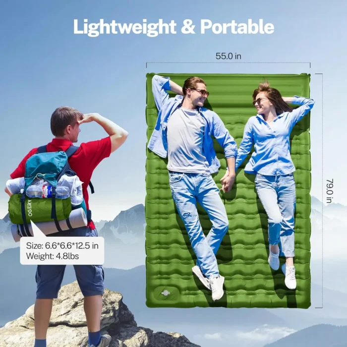 AeroComfort Double Inflatable Mattress 6" Extra-Thick - Image 4