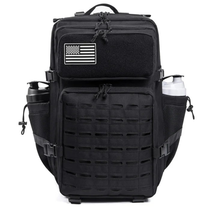 45L Tactical Hiking Backpack with Dual Bottle Holders - Image 3