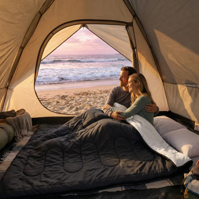 JHK 3-Season Double Sleeping Bag - Image 3