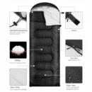 Lightweight Waterproof Sleeping Bag for Camping & Backpacking - Image 6