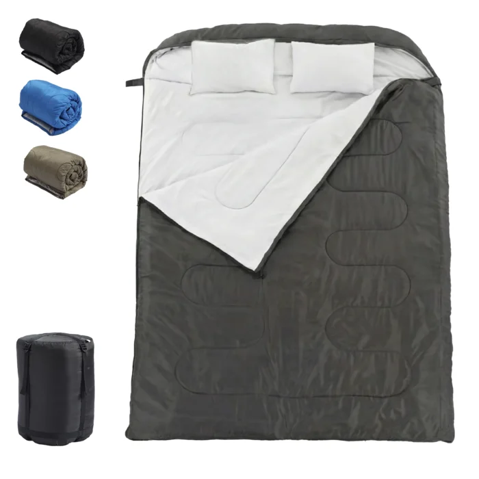JHK 3-Season Double Sleeping Bag - Image 7