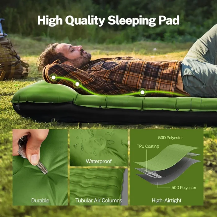 AeroComfort Double Inflatable Mattress 6" Extra-Thick - Image 3