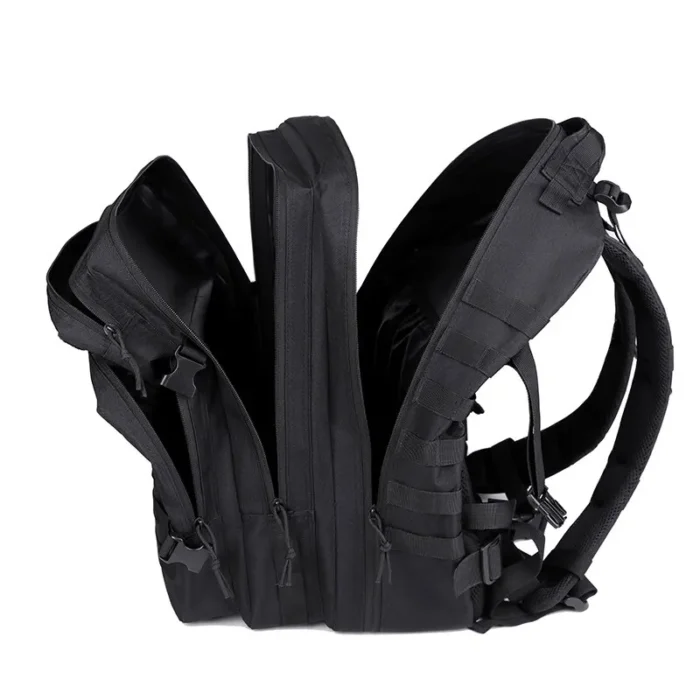 45L Camouflage Military-Grade Outdoor Backpack with Air-Cushioned Straps - Image 4