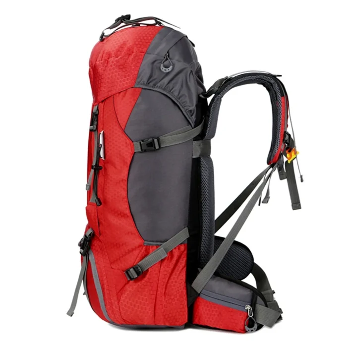 60L Expedition Pack with Rain Cover & Shoe Compartment - Image 3