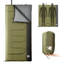 Lightweight 3-Season Sleeping Bag with Convertible Quilt Design