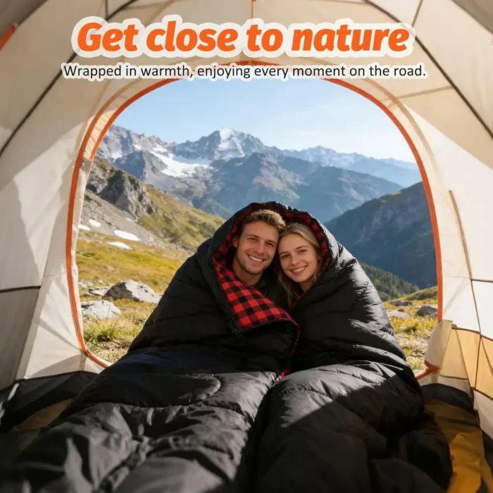 TrailNest XL Double Sleeping Bag - Image 5