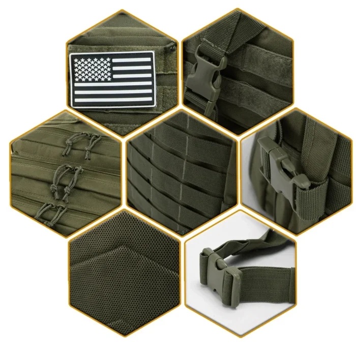 45L Tactical Adventure Pack with Laptop Compartment - Image 6