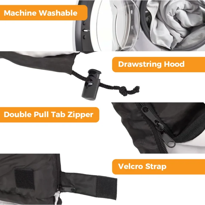 JHK 3-Season Double Sleeping Bag - Image 5