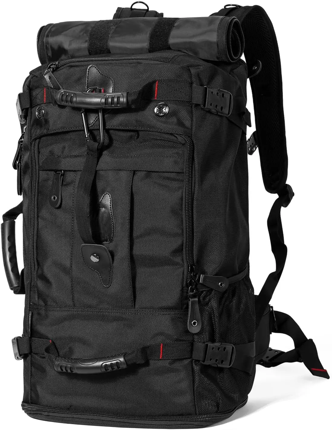 kf-Se4ba991498564363ab72873af8a08bd3U 60L Expandable Travel Duffle Backpack with Laptop Compartment - Image 1