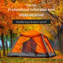 Quick-Open Inflatable Family Tent with Rain & Mosquito Protection - Image 2