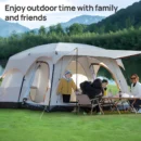 3–6 Person Camping Tent with Sunscreen Protection & Anti-Mosquito Mesh - Image 6
