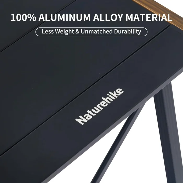 IGT Folding Aluminum Alloy Camping Table for BBQ & Outdoor Cooking - Image 5