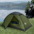 Night Cat 1-Person Waterproof Backpacking Tent, 4.4LB Compact Trekking Shelter with PU3000mm Rain Protection