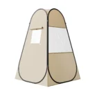 47" x 47" Pop-Up Clear Sports Tent with Floor Mat & Waterproof Cover