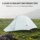 Naturehike Cloud Up UL 1/2 Person Tent Ultralight Camping Tent Double Layer Waterproof Backpacking Tent Outdoor Hiking Tent - Image 2