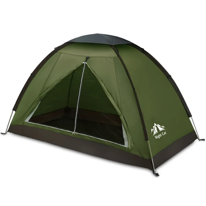 Night Cat 1-Person Waterproof Backpacking Tent, 4.4LB Compact Trekking Shelter with PU3000mm Rain Protection - Image 3