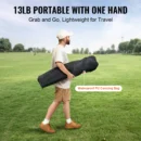 Heavy-Duty Folding Camp Chair with Cooler Pocket & Storage - Image 2