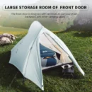 Naturehike Cloud Up UL 1/2 Person Tent Ultralight Camping Tent Double Layer Waterproof Backpacking Tent Outdoor Hiking Tent - Image 3