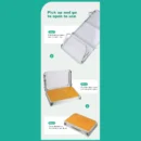 3-Fold Camping Table with Lightweight Aluminum Legs - Image 5