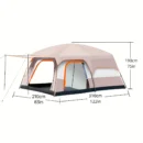 3–6 Person Camping Tent with Sunscreen Protection & Anti-Mosquito Mesh - Image 5