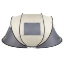 4-Person Instant Pop-Up Tent, No-Install Camping & Fishing Shelter with Dual Vestibules - Image 3