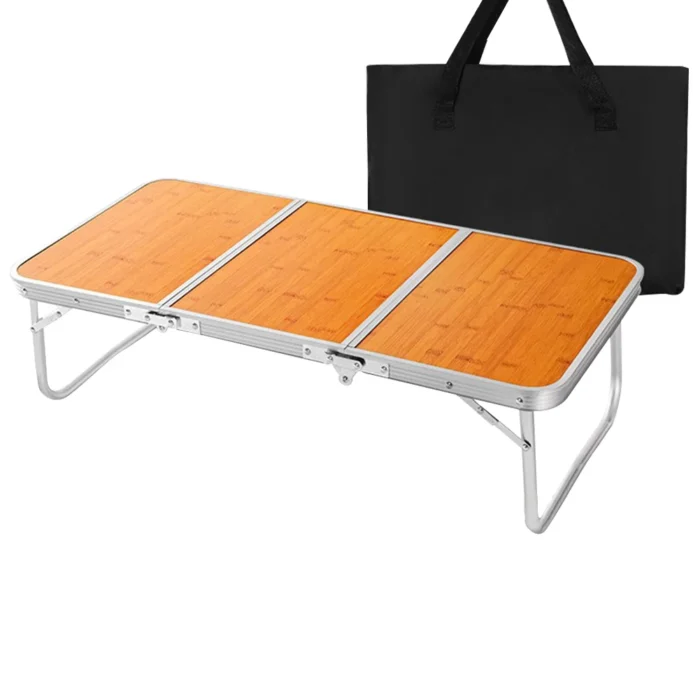 3-Fold Camping Table with Lightweight Aluminum Legs - Image 4