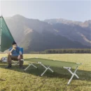 Aluminum Folding Camping Cot with Oxford Fabric & Carry Bag - Image 2